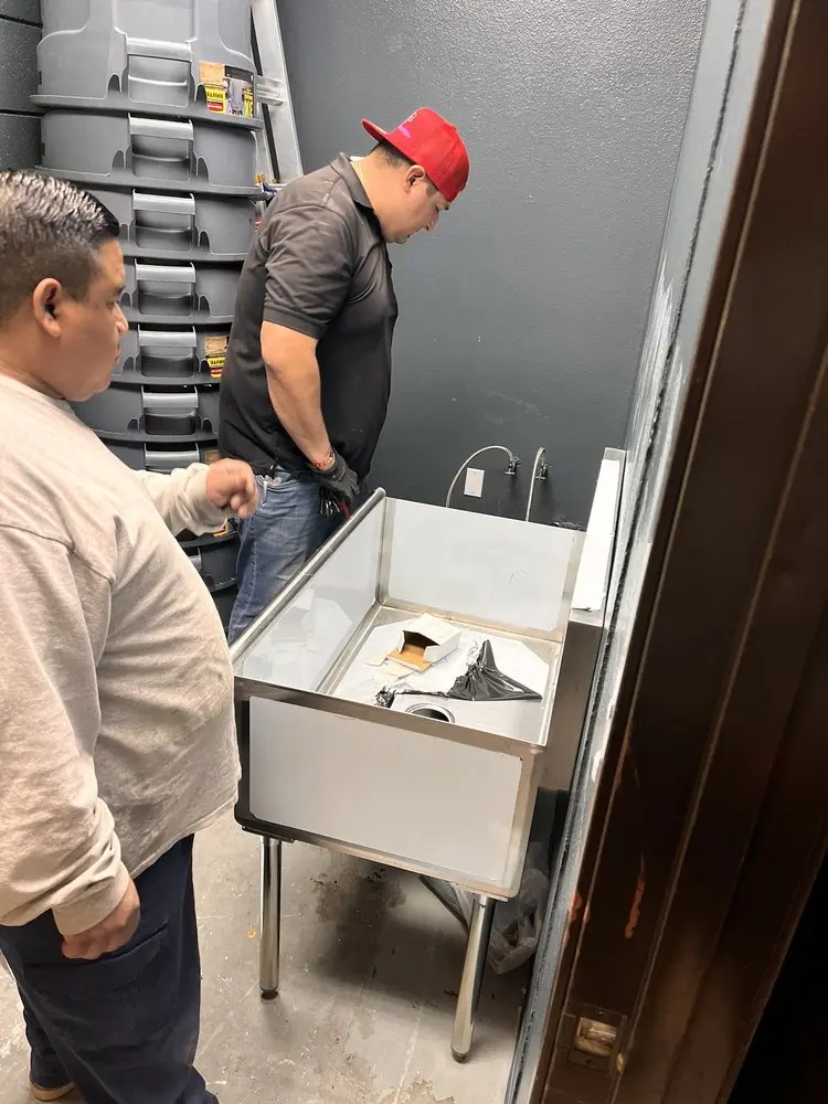 Commercial plumbing and sink installation in Terrell Heights