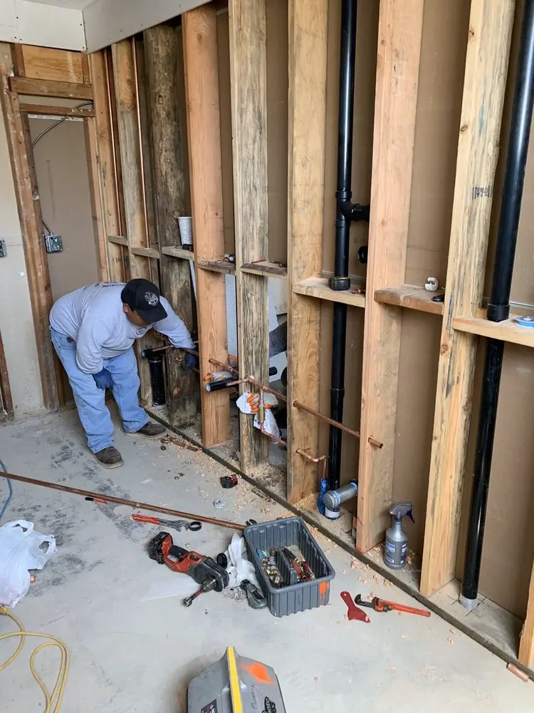 Commercial rough-in plumbing for Gas Line Repair in Terrell Heights